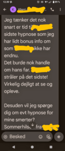 Hypnoterapi sorg svigt barn